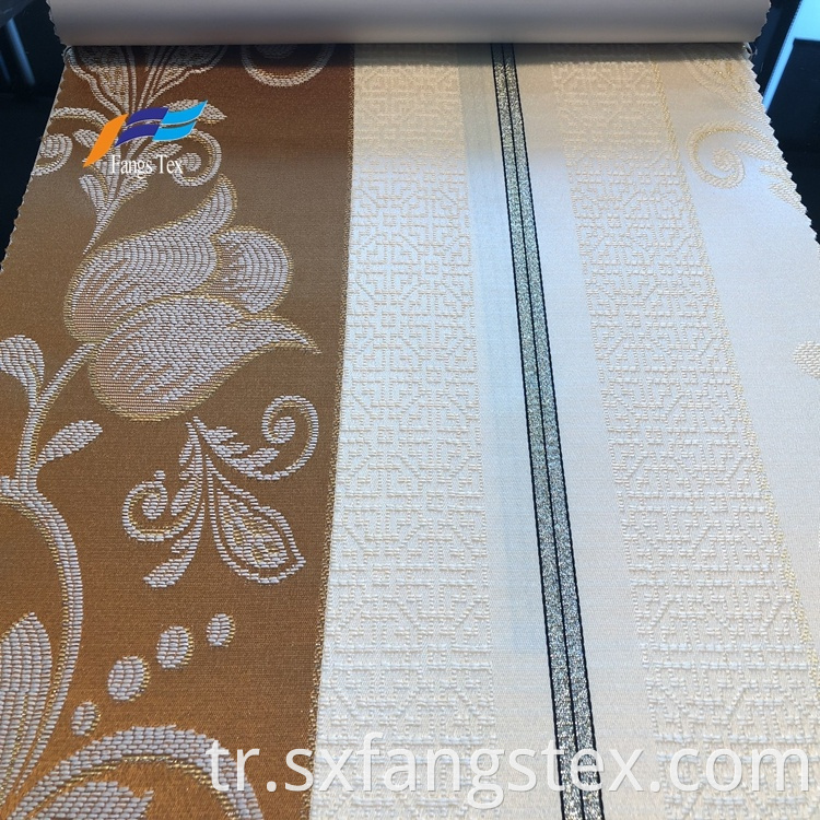 Wholesaler Jacquard Bblackout Upholstery Curtain Fabric 1